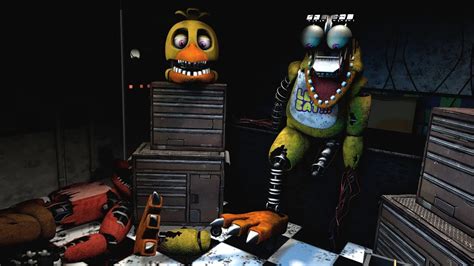 Fnaf Help Wanted Repairing Withered Chica Game Play Animation Five My