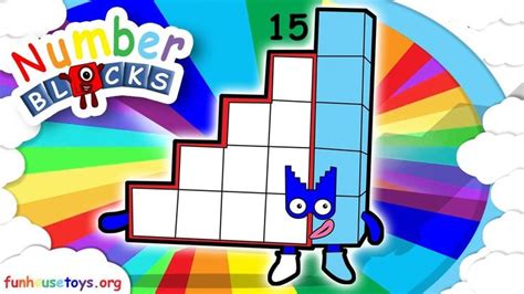 Numberblock 15 Learn To Count Number Fun Basic Math