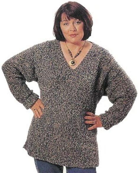 In addition to that method of knit sizing, most patterns also give she is a frequent contributor to knitty.com and has been a part of that online magazine since its start in 2002. Slim-Line Tunic in Lion Brand Homespun - 827 | Knitting ...