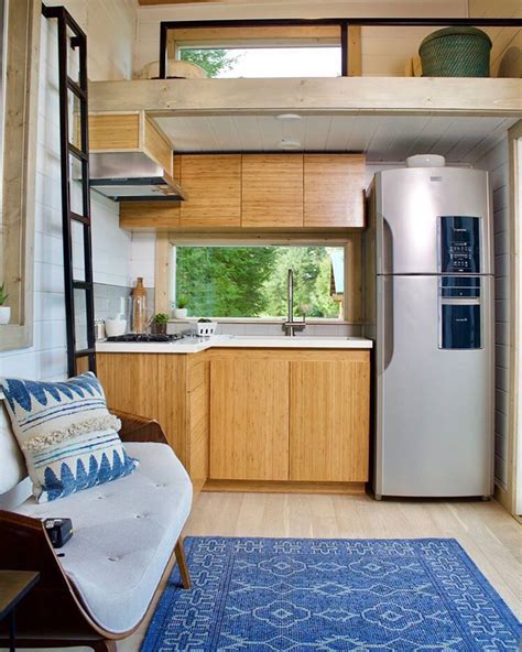 Is your kitchen space on the smaller side? Slimmer counter depth fridge | Home, House plans, Loft bed