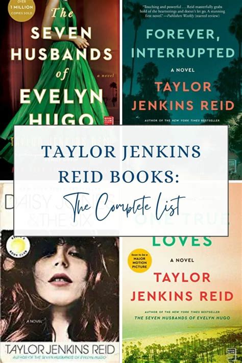 Taylor Jenkins Reid Books In Order The Complete List For The Joy Of Books