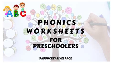 Phonics Worksheets For Preschoolers Youtube