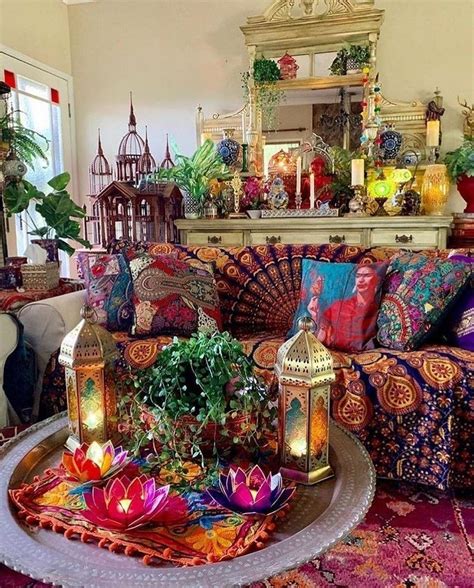 Awesome Bohemian Living Room Decor Ideas BESTHOMISH