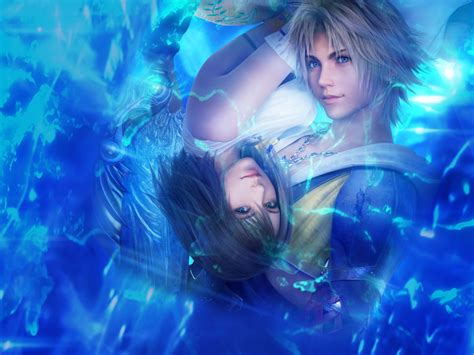 They have been indexed as female teen with green eyes and brown hair that is to neck length. Yuna and Tidus FFX HD - Games - Ancient Clan