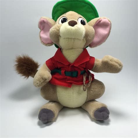 Vintage Jake Rescuers Down Under Disney Stuffed Plush Kangaroo Made In