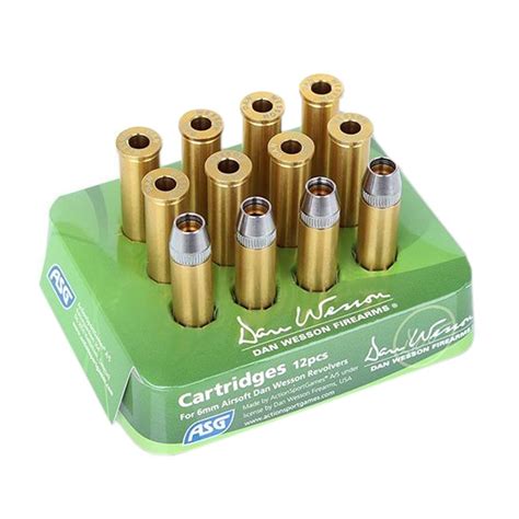 Asg Dan Wesson 6mm Airsoft Cartridge 12 Pack Camouflageca