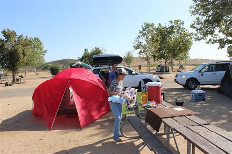 The Gallegos: Camping at Lake Skinner