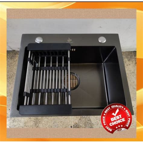 Jual Kitchen Sink Minimalis Black Shopee Indonesia