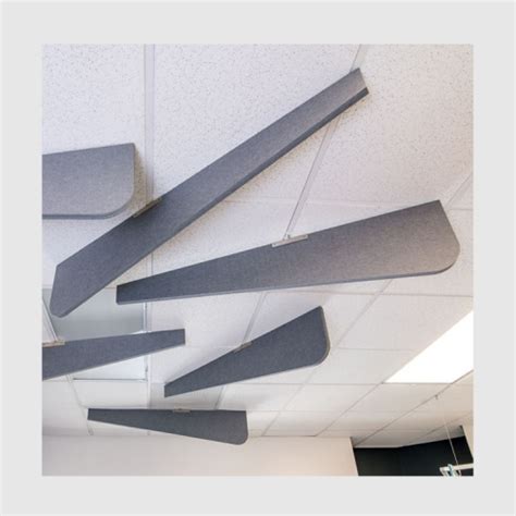 Superior sound absorption characteristics (nrc: Sound absorption acoustic ceiling baffles use for open space