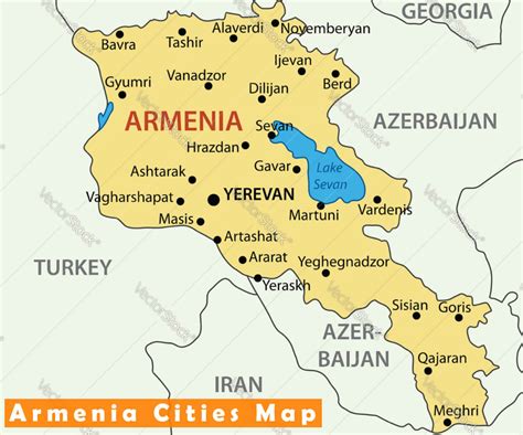 The Map Of Armenia 01d