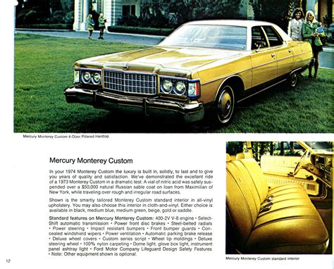 Directory Index Mercury1974 Mercury1974lincoln Mercurybrochure