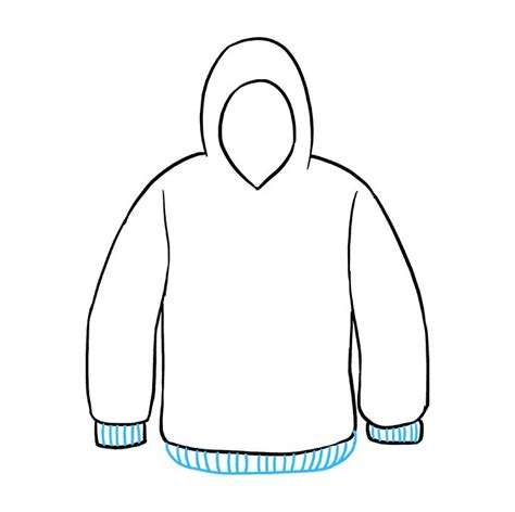 How To Draw A Hoodie Really Easy Drawing Tutorial Drawing Tutorial