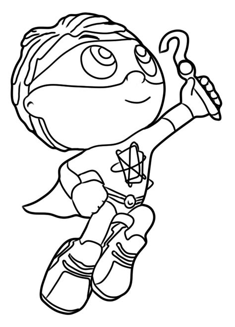 Super Why Coloring Pages Free Download Coloring Pages For Kids