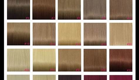 Hair Color Number Chart | Spefashion