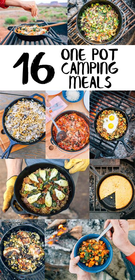 16 One Pot Camping Meals - Fresh Off the Grid