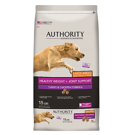 Pet lover expert level 6. Authority® Healthy Weight + Joint Support Large Breed ...
