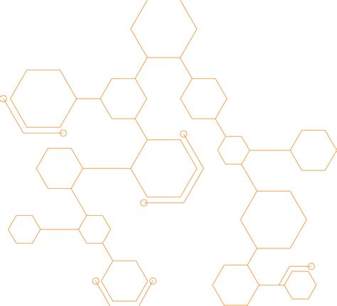 Abstract Hexagon Shape For Minimalist Technology Design Element