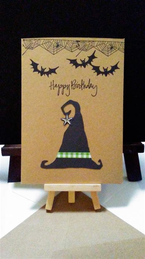 Check spelling or type a new query. Happy Birthday Happy Halloween Witch Hat Birthday Card ...