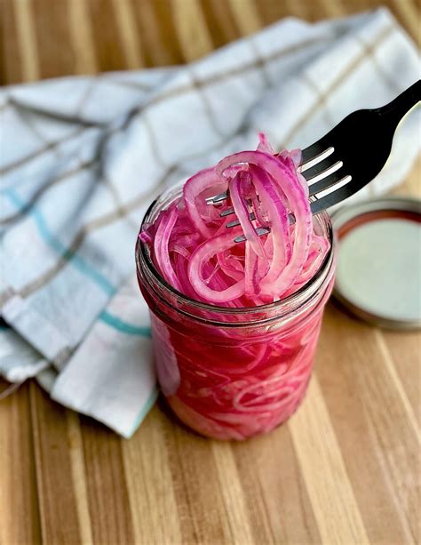 Pickled Red Onions Cebollas Curtidas
