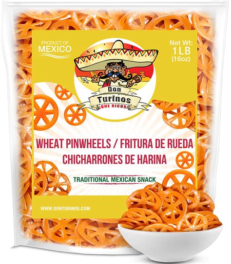 duritos duros pinwheels wheat snacks 1lb mexican wheat wheel pasta chicharrones de harina