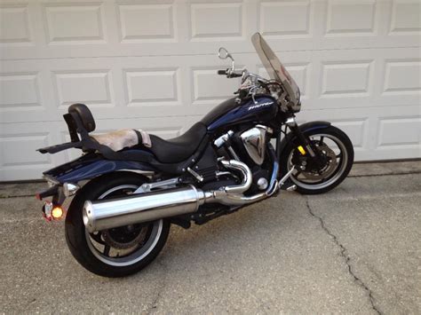Bike is a power cruiser and eats up the road. Yamaha Road Star Warrior motorcycles for sale