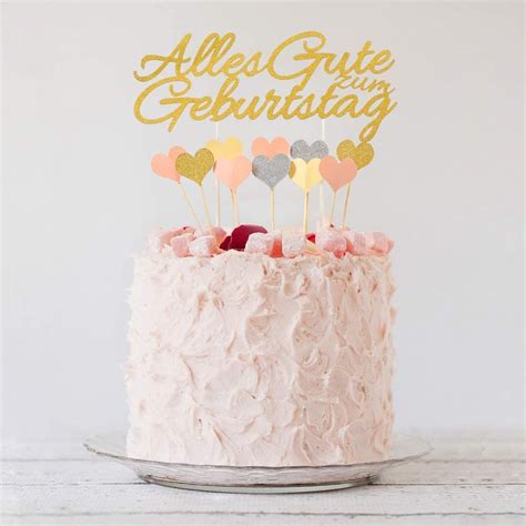 General Alles Gute Compleanno Torta Decorazione Happy Birthday Cake