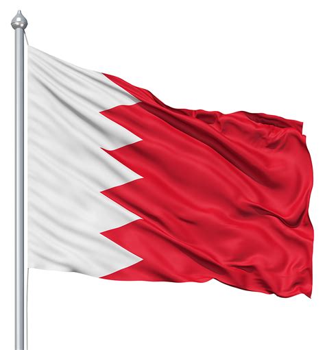 flag of bahrain the symbol of strength