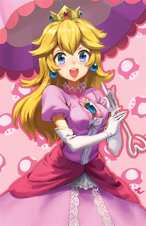 Sean On Twitter Peach Mario Super Mario Art Princess Toadstool