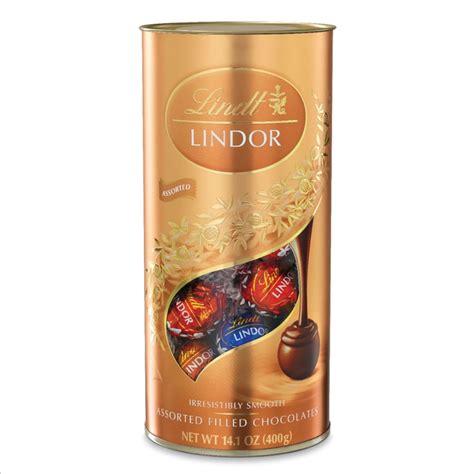 Lindt Lindor Assorted Gold Tube 400g Buy At Best Duty Free Prices