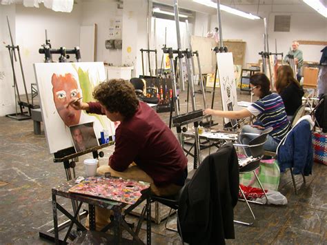 Painting Class Bfa Fine Arts Department Sva Nyc