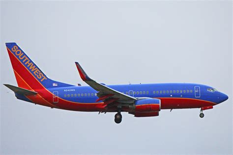 N240wn One Of Many Many Southwest Airlines Boeing 737 700 Aircraft 9e0