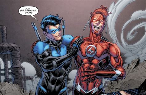 [comic Excerpt] Some Dick Grayson And Wally West For International Friendship Day Titans