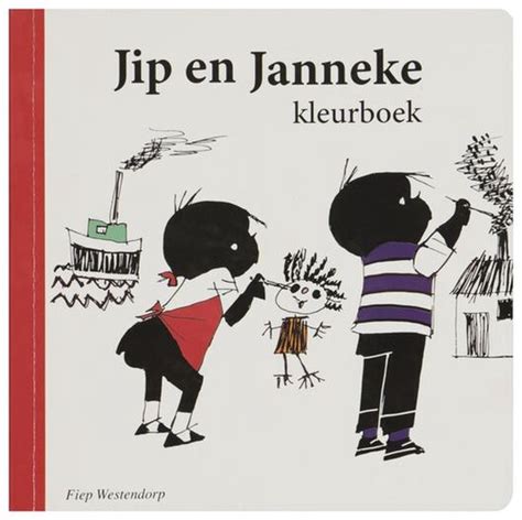 Jip En Janneke Kleurboek Boek Voor Peuters En Kleuters Fiep