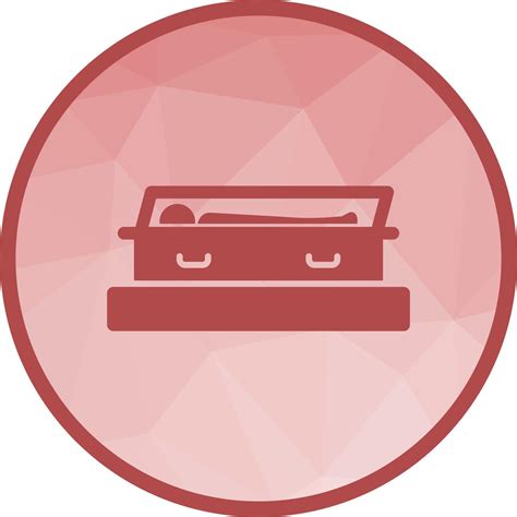 Open Casket Low Poly Background Icon 16669372 Vector Art at Vecteezy