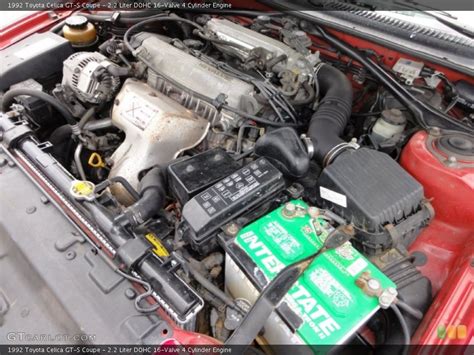 22 Liter Dohc 16 Valve 4 Cylinder Engine For The 1992 Toyota Celica