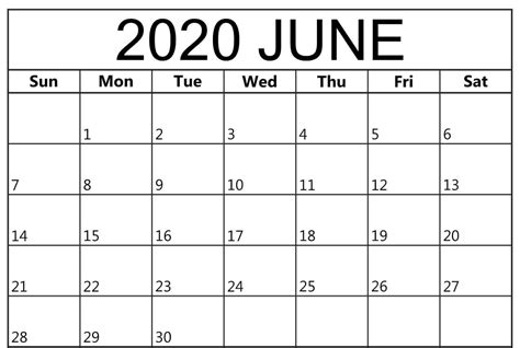 Pin On June Calendars