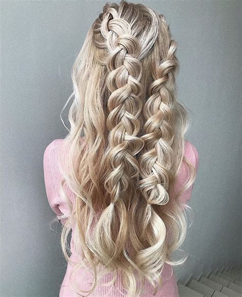 11 trends half up hairstyles for long hair the fshn
