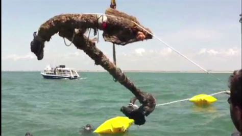 Anchor From Blackbeard Ship Recovered