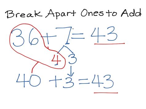 41 Break Apart Ones To Add Make A10 Math Elementary Math 2nd Grade