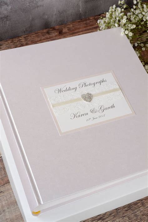 Large Personalised Wedding Photograph Album 50 Pages 100 Etsy