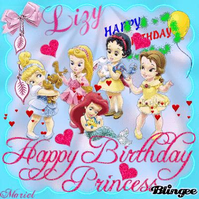 Happy birthday princess, find happy birthday images, quotes and greetings for your for princess. HAPPY BIRTHDAY MY PRINCESS LIZY***GACELA57 Picture ...