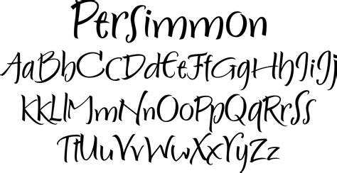 Persimmon Font By Typadelic Unique Lettering Lettering Styles How