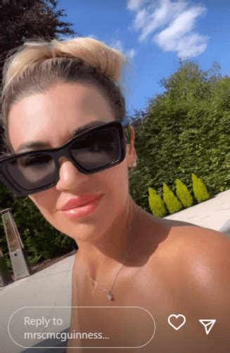 An Eye Catching Photo Of Christine Mcguinness Shows Her Topless