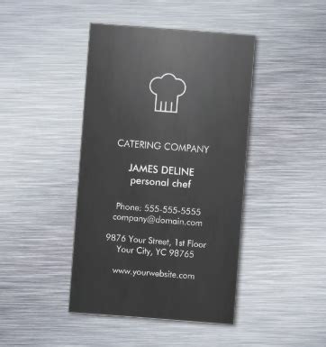 Start to welcome more customers, make sure you have business cards. Top 25 Examples of Professional Chef Business Cards