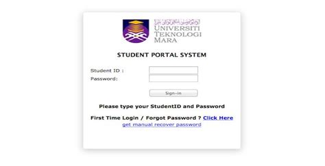 Portal Student Uitm