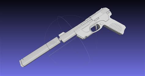 Valorant Ghost Pistol Basic Model 3d Model Cgtrader