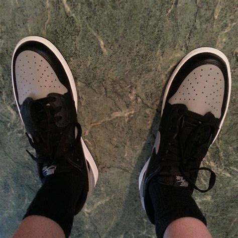 On Feet Nike Air Jordan 1 Og Shadow Low Sneakers