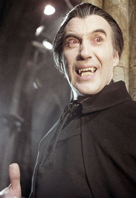 The Great One Sir Christopher Lee In Hammer Films Dracula In 2019
