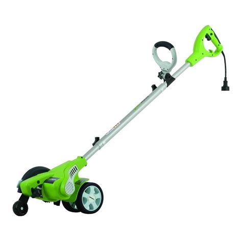 Greenworks In Walk Behind Electric Edger The Home Depot
