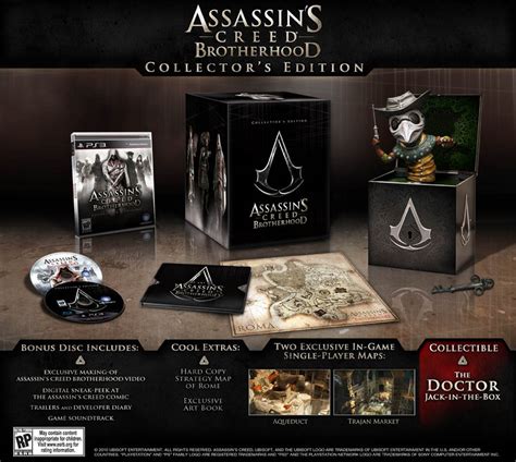 La edición de colección de Assassin s Creed Brotherhood LevelUp